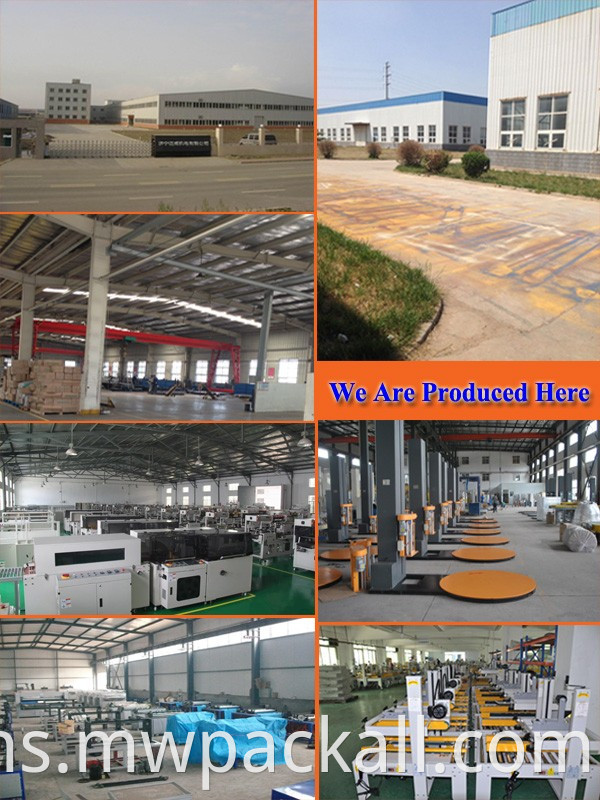 Produk Baru Hot Regangan Filem Smart Robot Mobile Wrapping Machine/Robot Stretch Wrapping Machinery Robot Pallet Wrapper